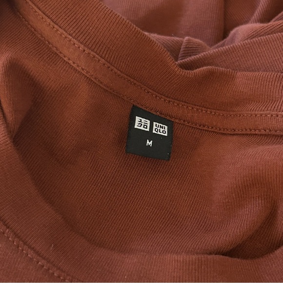 ❤️ Uniqlo Terracotta Short Sleeve Tee M - Picture 4 of 8
